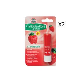 Golden Rose 2 Adet No:04 Çilekli Dudak Balsamı
