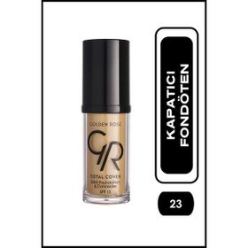 Golden Rose 23 Total Cover 2'si 1 Arada Fondöten ve Kapatıcı