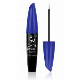 Golden Rose Cat's Eyes Matte Blue Eyeliner