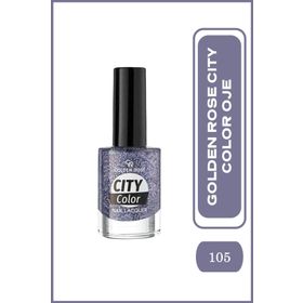Golden Rose City Color Glitter 105 Oje