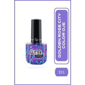 Golden Rose Extreme Glitter Shine 211 Oje