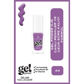 Golden Rose Gel Power Gel- No: 44 - Jel Parlaklığında Oje