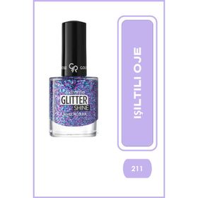 Golden Rose Glitter Shine 211 Oje