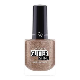 Golden Rose Glitter Shine Nail Lacquer No:206