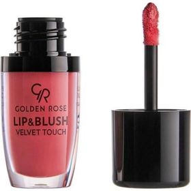 Golden Rose Gr Lip & Blush Velvet Touch 04 Ruj Ve Allık
