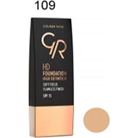 Golden Rose HD Foundation High Definition 109 Nude Fondöten