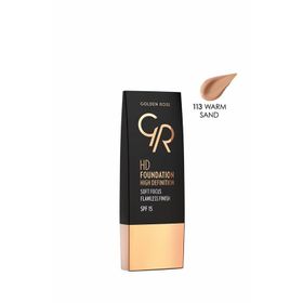 Golden Rose Hd Foundation High Definition No:113 Almond Fondöten