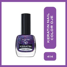 Golden Rose Keratin Glitter 414 Oje