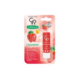 Golden Rose Lip Balm SPF15 Çilek Dudak Balmı