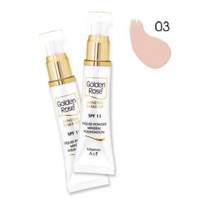 Golden Rose Liquid Powdery Mineral Foundation 09 Fondöten