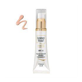 Golden Rose Liquid Powdery Mineral Foundation 09 Fondöten