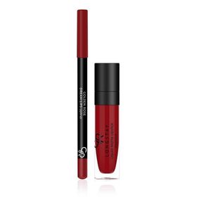 Golden Rose Matte Scarlet Red Lip Kit
