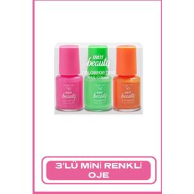 Golden Rose Miss Beauty 3'lü Mini Oje
