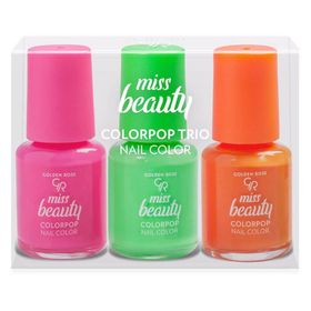 Golden Rose Miss Beauty Colorpop Trio Oje