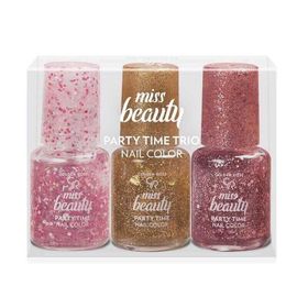 Golden Rose Miss Beauty Party Time Trio Nail Colors Oje