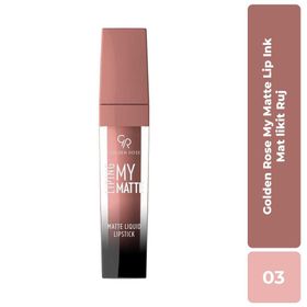 Golden Rose My Matte Lip Ink No:3 Likit Mat Ruj