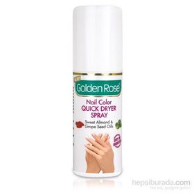 Golden Rose Nail Color Quick Dry Kurutucu Sprey