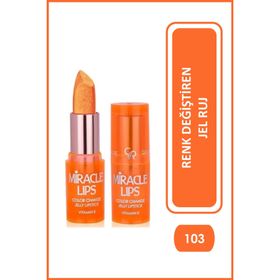 Golden Rose No: 103 Miracle Lips Color Change Jelly Lipstick