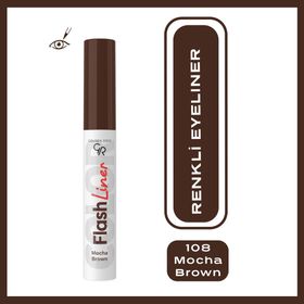 Golden Rose No: 108 Mocha Brown Flash Liner Eyeliner