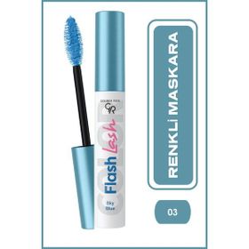Golden Rose No:03 Sky Blue Flash Lash Colered Mascara