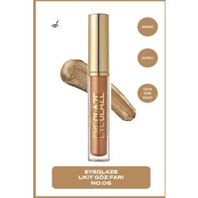 Golden Rose No:06 Gold Bronze Glaze Liquid Eyeshadow