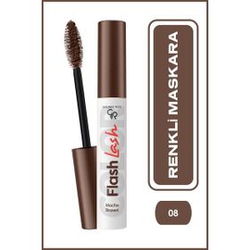 Golden Rose No:08 Mocha Brown Flash Lash Colered Maskara
