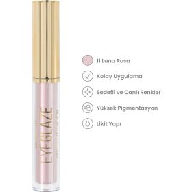 Golden Rose No:11 Luna Rosa Glaze Liquid Eyeshadow