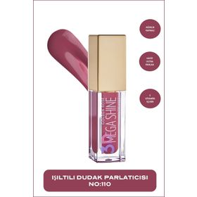 Golden Rose No:110 Gr 3D Mega Shine Lipgloss