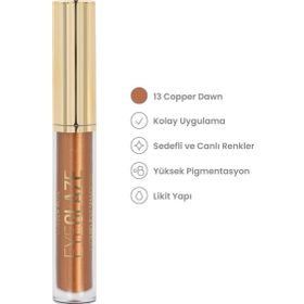 Golden Rose No:13 Copper Dawn Glaze Liquid Eyeshadow