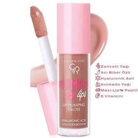 Golden Rose No:204 Plumped Lips Anında Dolgunlaştıran Dudak Parlatıcısı