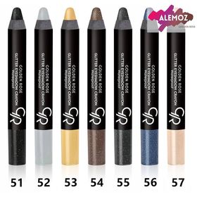 Golden Rose No:56 Crayon Waterproof Suya Dayanikli Kalem Gilitter Göz Farı