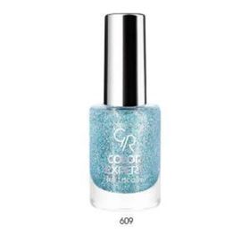 Golden Rose No:609 Color Expert Nail Lacquer Glitter