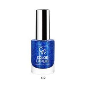 Golden Rose No:612 Color Expert Nail Lacquer Glitter