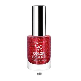 Golden Rose No:615 Color Expert Nail Lacquer Glitter