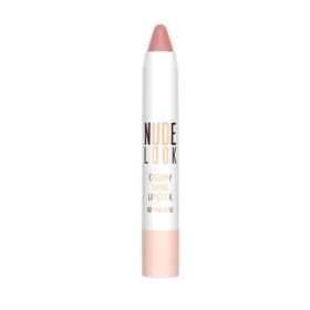Golden Rose Nude Look Creamy Shine 02 Pink Rose Lipstick