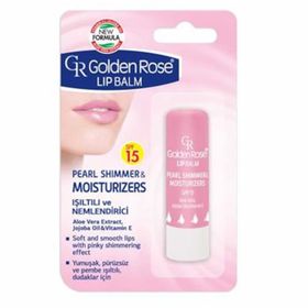 Golden Rose Pearl Shimmer & Moisturizers Lip Balm
