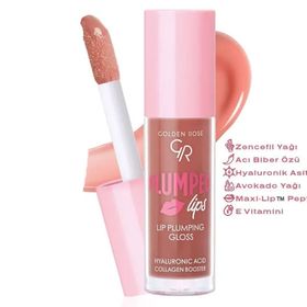 Golden Rose Plumped Lips Lip Plumping Gloss No: 208 Dolgunlaştırıcı Dudak Parlatıcısı