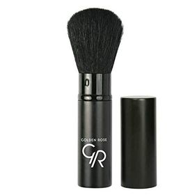 Golden Rose Retractable Powder Brush-Kapaklı Pudra Fırçası