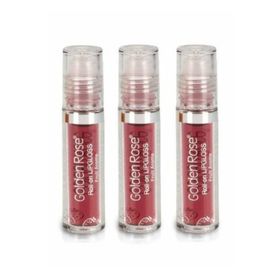 Golden Rose Roll On Lipgloss Çilek Meyveli 3 Adet Dudak Parlatıcı