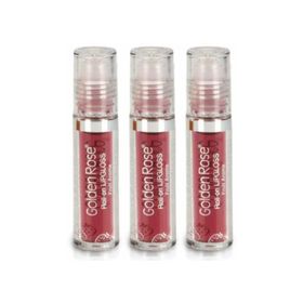 Golden Rose Roll On Lipgloss Çilek Meyveli 3 Adet Dudak Parlatıcı