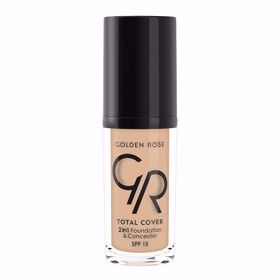 Golden Rose Total Cover 2in1 Foundation Concealar 2'si 1 Arada 05 Fondöten Ve Kapatıcı
