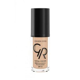 GOLDEN ROSE TOTAL COVER 2IN1 FOUNDATION&CONCEALER NO:05