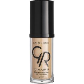 GOLDEN ROSE TOTAL COVER 2IN1 FOUNDATION&CONCEALER NO:05