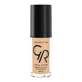 Golden Rose Total Cover 2in1 Mini No:03 Fondöten
