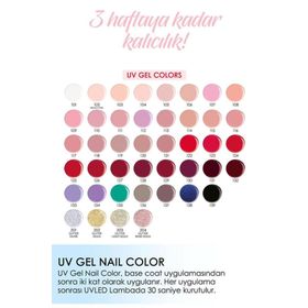 Golden Rose Uvgel Nail Color 108 Kalıcı Oje