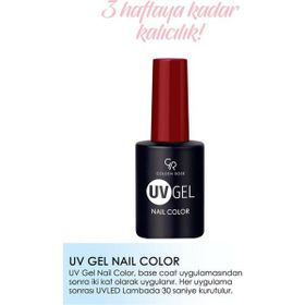 Golden Rose Uvgel Nail Color 129 Kalıcı Oje