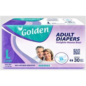 Golden Yetişkin 30 Adet Large Hasta Bezi