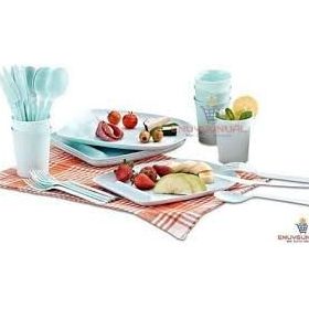 Goldex Çantalı 32 Parça 6 Kişilik Piknik Seti