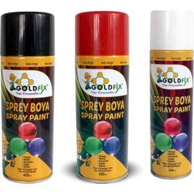 Goldfix Mat Siyah 400 ml Sprey Boya