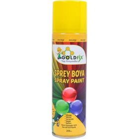 Goldfix Sarı 200 ml Sprey Boya